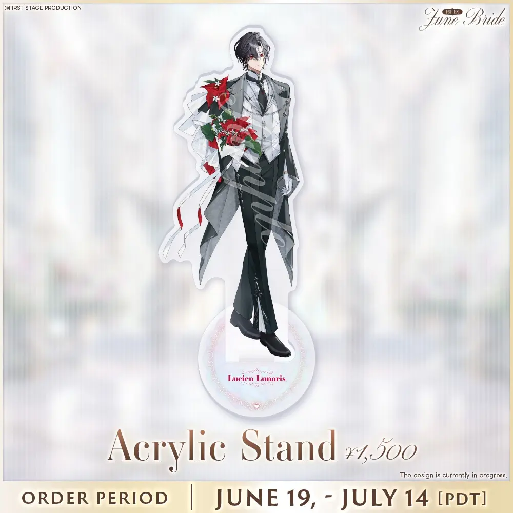 Lucien Lunaris - Acrylic stand - FIRST STAGE PRODUCTION