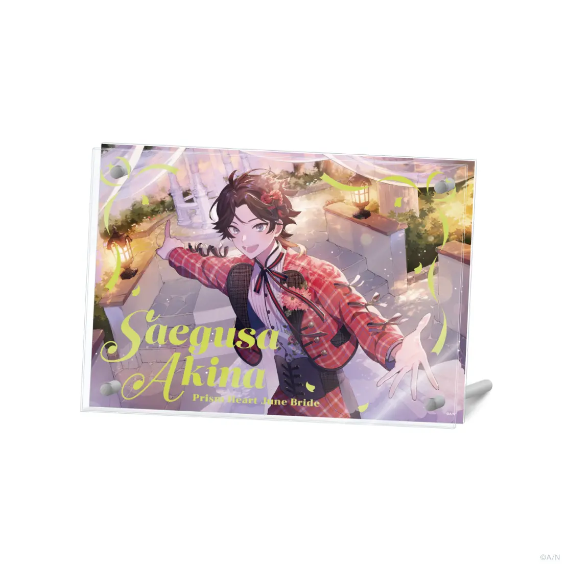 Saegusa Akina - Prism Heart June Bride - Acrylic Art Plate - Nijisanji