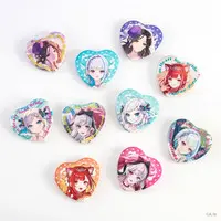 Nijisanji - Prism Heart June Bride - Heart Badge - Badge (Random Item)