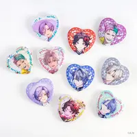 Nijisanji - Prism Heart June Bride - Heart Badge - Badge (Random Item)
