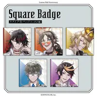 Luxiem - Badge - Ike Eveland & Shu Yamino & Vox Akuma & Luca Kaneshiro (Random Item)