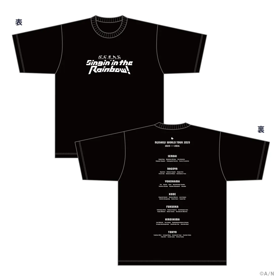 Nijisanji - Clothes - T-shirts