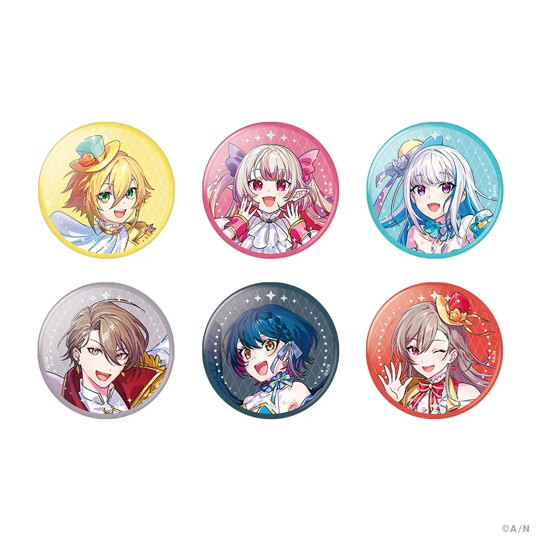 Nijisanji - Badge (Random Item)