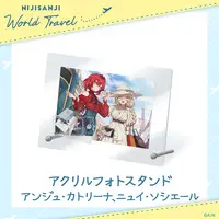 Ange Katrina & Nui Sociere - Acrylic Art Plate - Nijisanji World Travel - Nijisanji