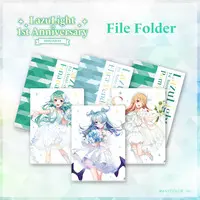 LazuLight - Plastic Folder - Stationery - Pomu Rainpuff & Finana Ryugu & Elira Pendora