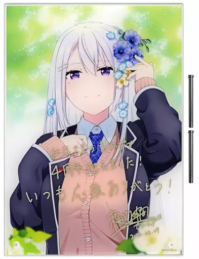 Higuchi Kaede - Acrylic Art Plate - Nijisanji