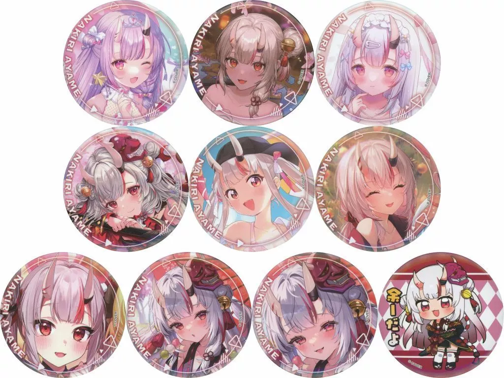 Nakiri Ayame - Badge - hololive