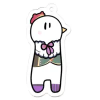 Irosaki Akane - Key Chain - Acrylic Key Chain - VTuber Size-50 x 50 (mm)