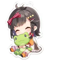 Irosaki Akane - Key Chain - Acrylic Key Chain - VTuber Size-70 x 70 (mm)