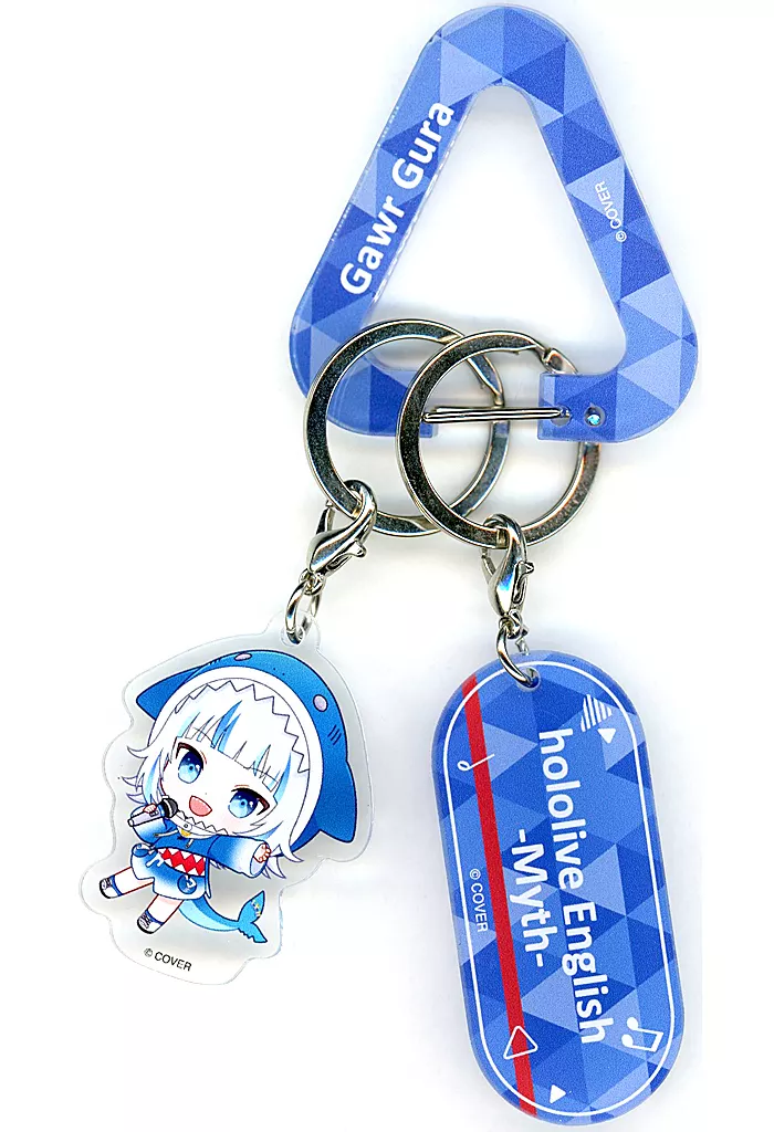 Gawr Gura - holomini Vocal Series - Key Chain - Myth