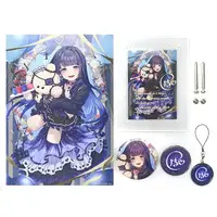 Aiba Uiha - Key Chain - Badge - Acrylic Art Plate - Canvas Board - Birthday Merch Complete Set - Nijisanji