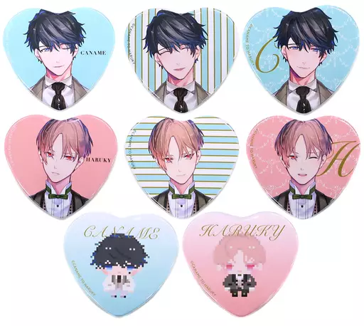Kaname & Haruki - Badge - Kaname to Haruki