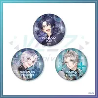 VΔLZ - Badge - Genzuki Tojiro & Nagao Kei & Kaida Haru (Random Item)