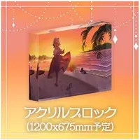 Mona Meria - Acrylic Block - VTuber