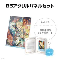 Hibachi Mana - Key Chain - Character Card - Acrylic Art Plate - Nijisanji