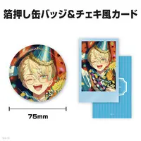 Hibachi Mana - Character Card - Badge - Nijisanji
