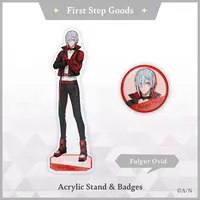 Fulgur Ovid - Badge - Nijisanji Welcome Goods - Noctyx