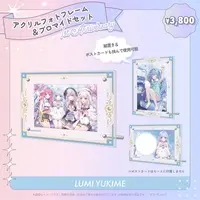 Yukime Lumi - Acrylic Art Plate - Character Card - Specialite