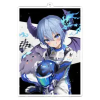Maou Chirorunia - Key Chain - Acrylic Key Chain - VTuber Size-100 x 100 (mm)