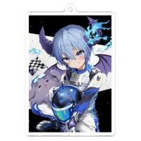 Maou Chirorunia - Key Chain - Acrylic Key Chain - VTuber Size-70 x 70 (mm)