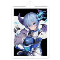 Maou Chirorunia - Key Chain - Acrylic Key Chain - VTuber Size-50 x 50 (mm)