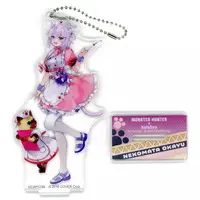 Nekomata Okayu - Key Chain - Acrylic stand - Monster Hunter x Hololive - hololive