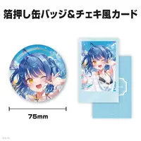 Amamiya Kokoro - Character Card - Badge - Nijisanji