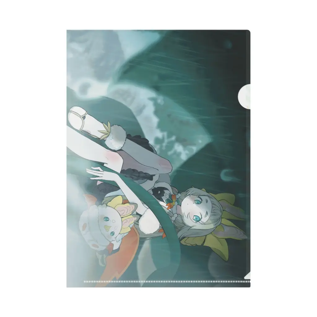 Kawahori Hera - Stationery - Plastic Folder - VTuber (蝙蝠ヘラ