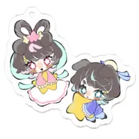 A-chan & Inukai Mashiro - Key Chain - Acrylic Key Chain - VTuber