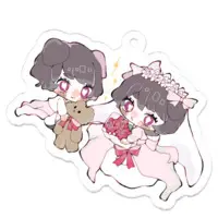 A-chan & Inukai Mashiro - Key Chain - Acrylic Key Chain - VTuber