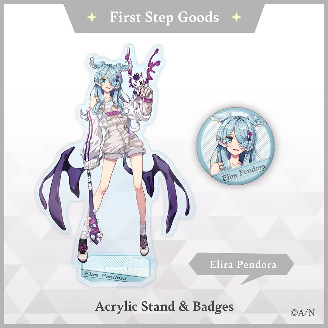 Elira Pendora - Nijisanji Welcome Goods - Badge - Nijisanji