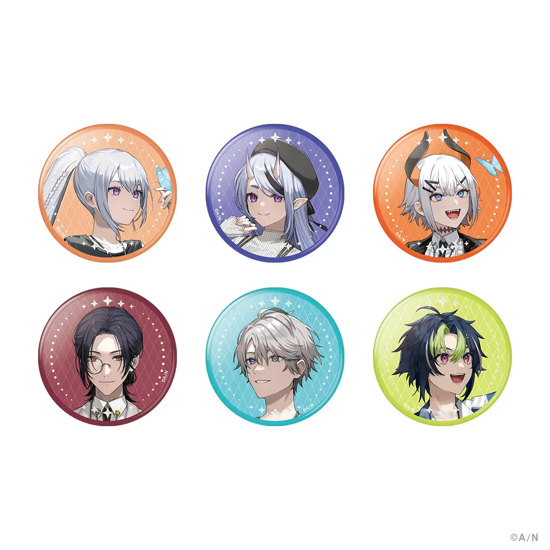 Nijisanji - Badge (Random Item)
