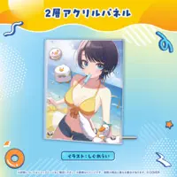 Shigure Ui & Oozora Subaru - Complete Set - hololive OFFICIAL CARD GAME - Acrylic Art Plate - hololive