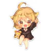 Nachi - Acrylic Key Chain - Key Chain - VTuber Size-100 x 100 (mm)