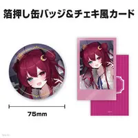 Yuzuki Roa - Character Card - Badge - Nijisanji