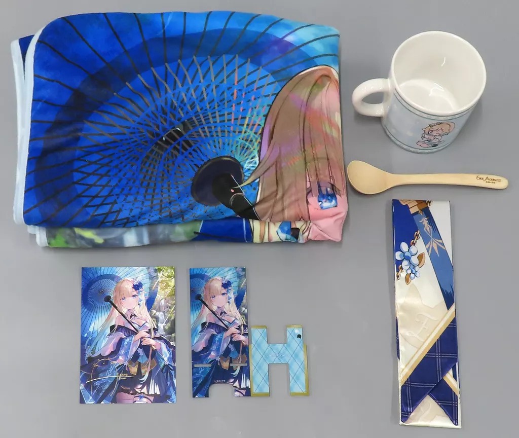 Aizawa Ema - Complete Set - Smartphone Stand - Mug - Postcard - Blanket - Spoon - Scarf - VSPO!