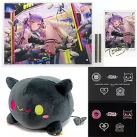 Tokoyami Towa - Complete Set - Badge - Acrylic Art Plate - Character Card - Plush - hololive