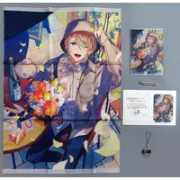 Fura Kanato - Acrylic Art Plate - Tapestry - Key Chain - Character Card - Birthday Merch Complete Set - Nijisanji