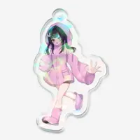 Unohana Yuzuki - Acrylic Key Chain - Key Chain - VTuber Size-50mm