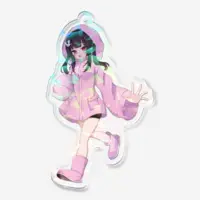 Unohana Yuzuki - Acrylic Key Chain - Key Chain - VTuber Size-70mm