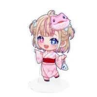 Amachi Karen - Acrylic stand - VTuber Size-160x160mm
