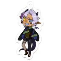 Harube Maro - Acrylic Key Chain - Key Chain - VTuber Size-50 x 50 (mm)