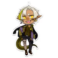 Harube Maro - Acrylic Key Chain - Key Chain - VTuber Size-100 x 100 (mm)