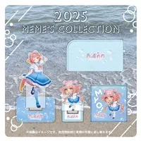 Nishiura Meme - Complete Set - Stickers - Acrylic stand - Pouch - Towels - VTuber