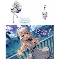Nagino Mashiro - Complete Set - Acrylic stand - Key Chain - Acrylic Key Chain - Stationery - Plastic Folder - VTuber