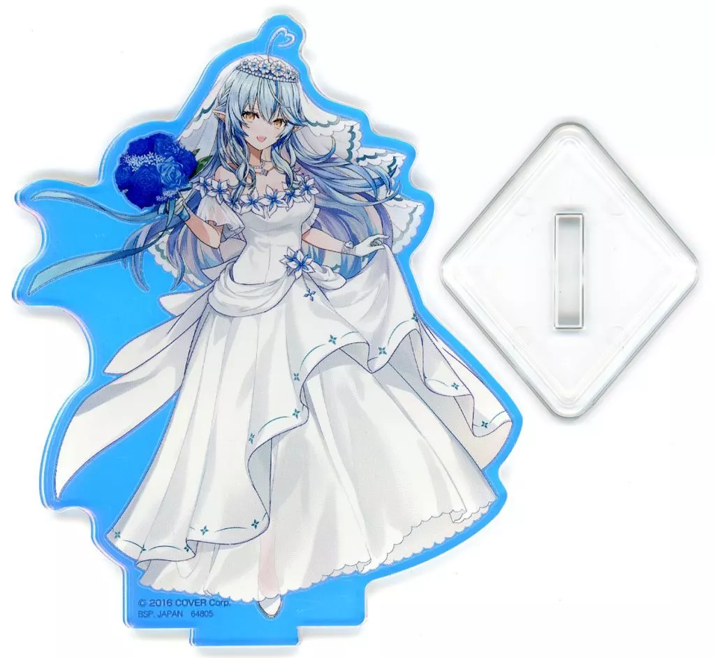 Yukihana Lamy - Acrylic stand - Ichiban Kuji - Ichiban Kuji -Wedding Dress Style- - hololive