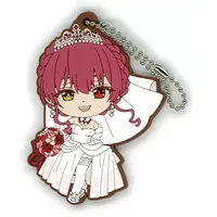 Houshou Marine - Ichiban Kuji - Key Chain - Kyun-Chara - Ichiban Kuji -Wedding Dress Style- - hololive