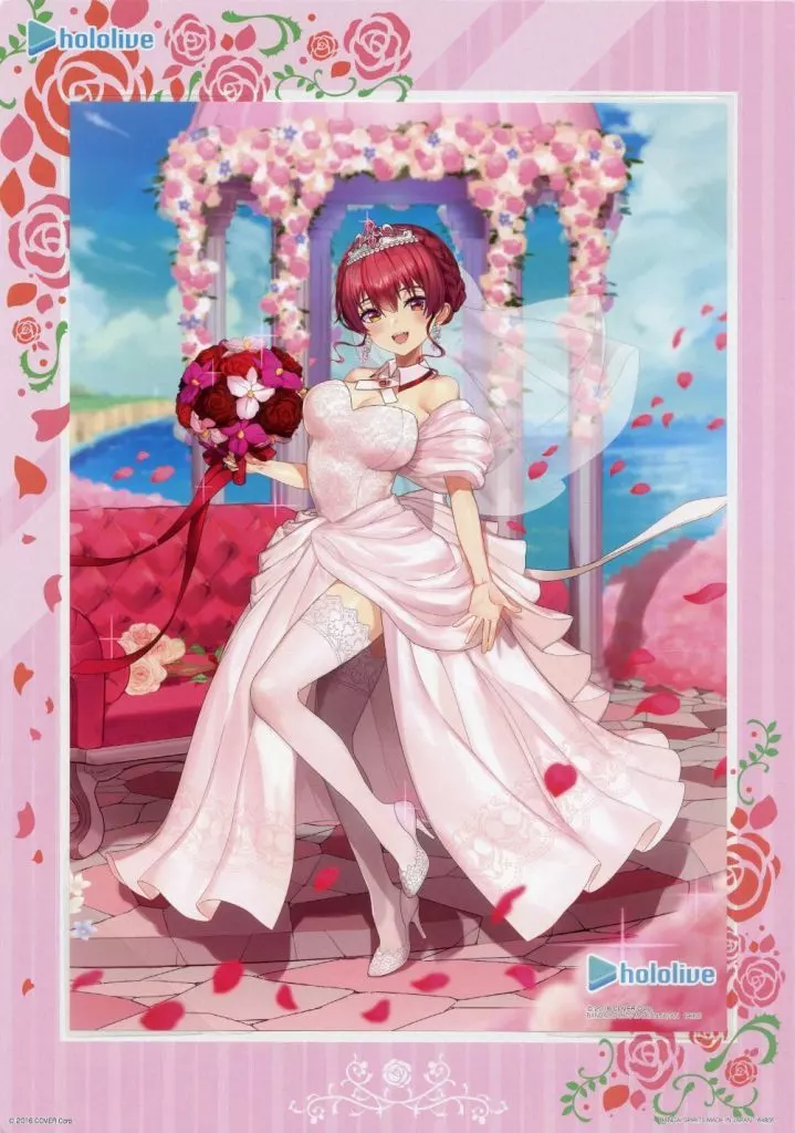 Houshou Marine - Ichiban Kuji -Wedding Dress Style- - Ichiban Kuji - Poster - hololive