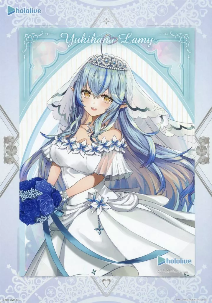 Yukihana Lamy - Ichiban Kuji - Ichiban Kuji -Wedding Dress Style- - Poster - hololive