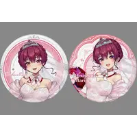 Houshou Marine - Badge - Ichiban Kuji -Wedding Dress Style- - Ichiban Kuji - hololive